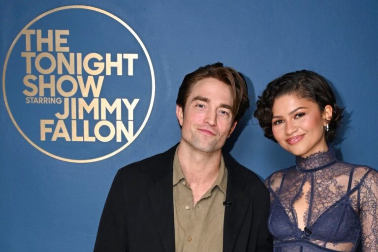 Zendaya & Pattinson Take The Tonight Show Spotlight, Kick Off April’s Celebrity Photo Wave