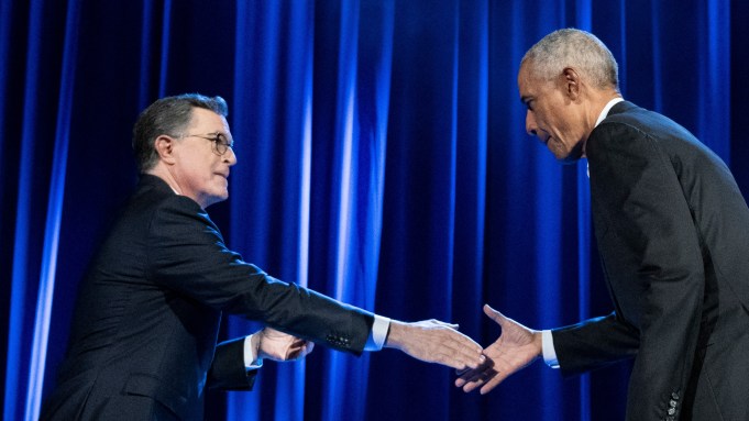 Barack Obama to Sit Down With Colbert in Late Show’s Final Weeks