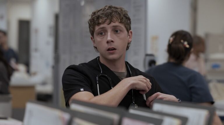 Whitaker’s ID Badge Ends Up With Digby in The Pitt Season 2 Finale