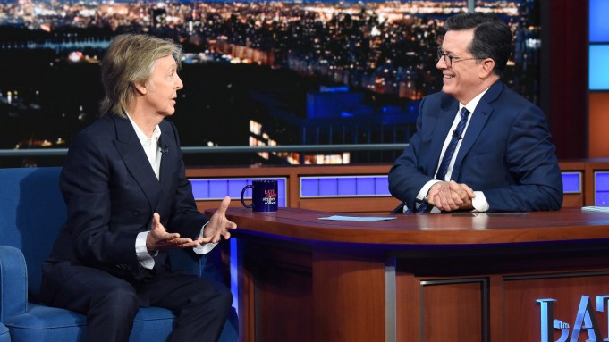 Paul McCartney Headlines Colbert’s Farewell as Late Show Guests Line Up